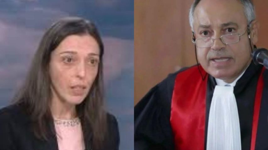 Judges Sandra al Mouhtar and Ayman Oueidat