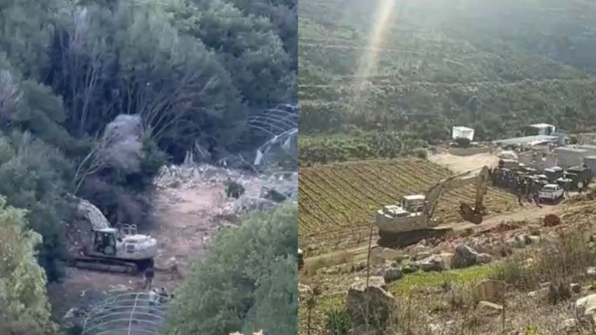 Touline South Lebanon Alleged Hezbollah Tunnel