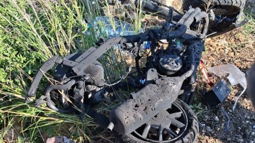 Yater South Lebanon Airstrike Motorcycle 14-12-2025