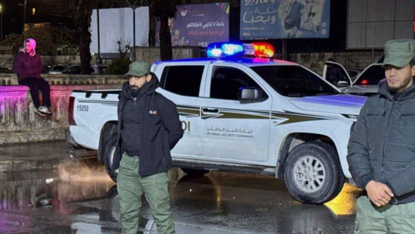 Aleppo Security Forces New year eve Syria (Sana)