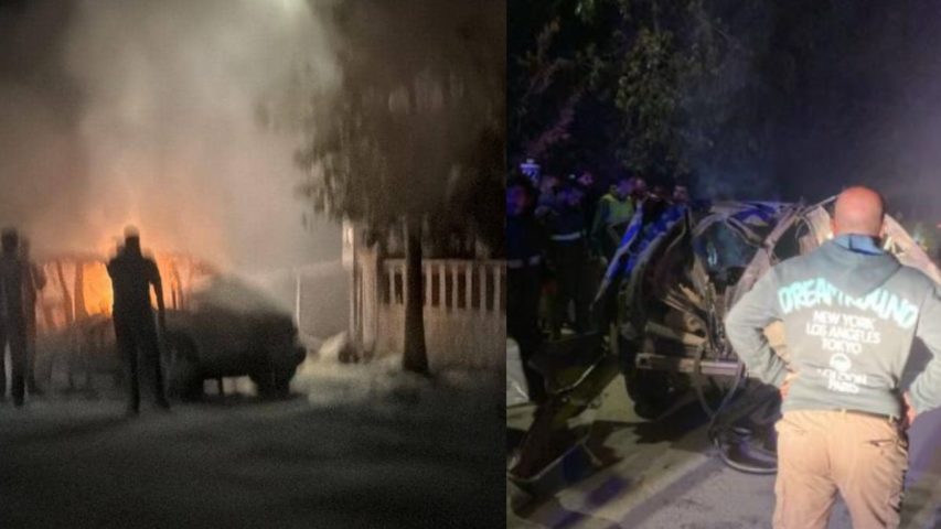 Bint Jbeil Car Airstrike