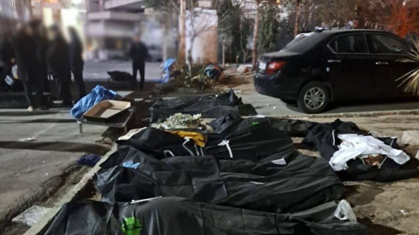Iran Bodies Protests 2026