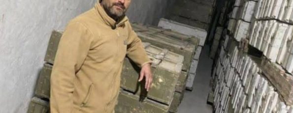 Lebanese Army officer in Hezbollah Facility Kafra South Lebanon