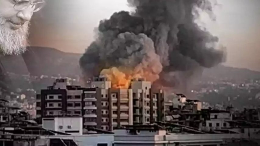 Nasrallah Assasination Day Airstrike