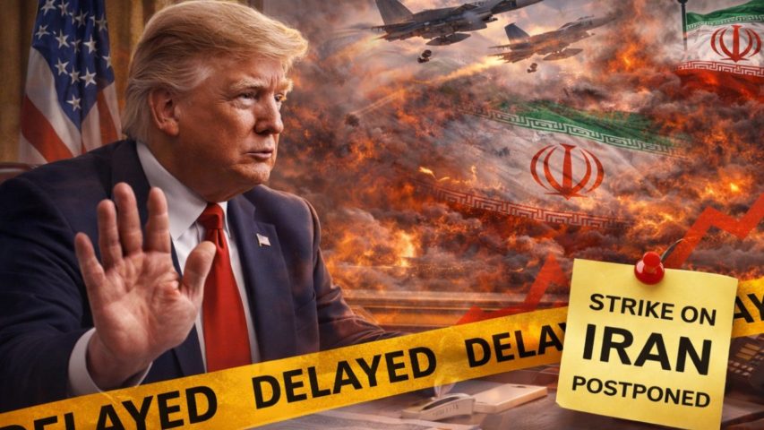 Trump Delaying Strike on Iran