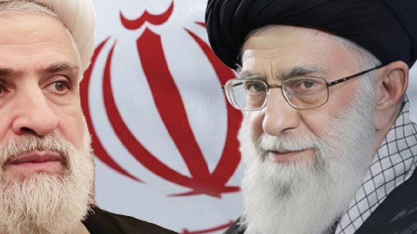 نعيم قاسم وخامنئي