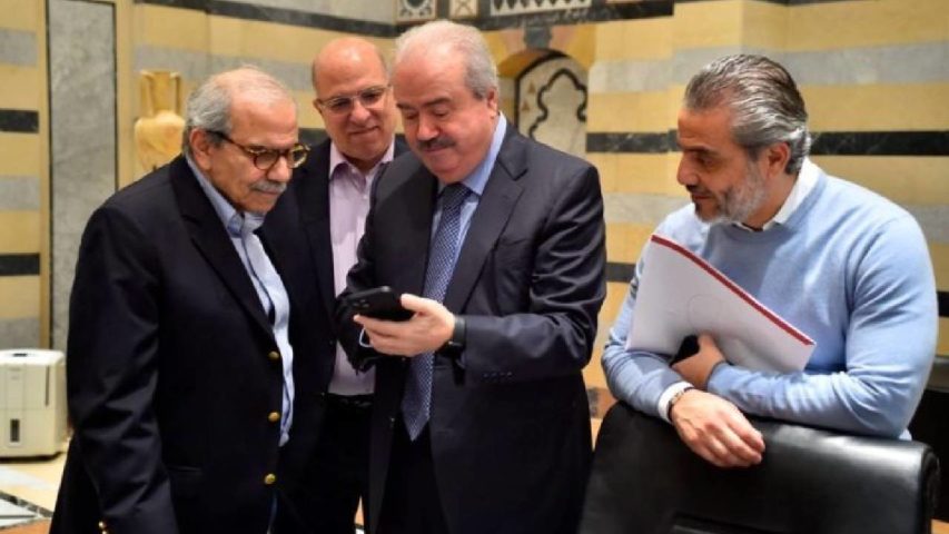 نواف سلام وياسين جابر