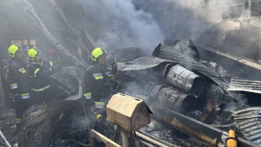 Crashed Helicopter khomeini shahr Isfahan Iran 24-2-2026
