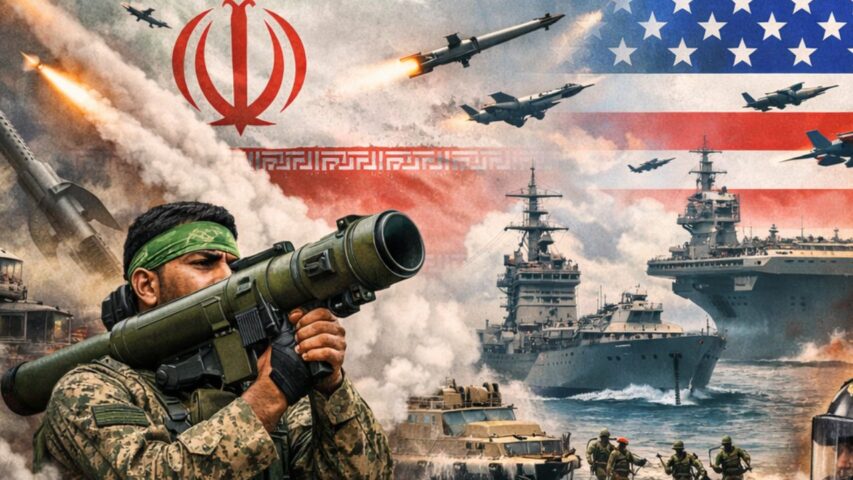 Iran US Maneuvers (Illustrative)