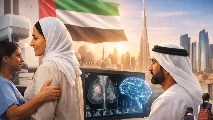 UAE AI Health System (AI Generated)