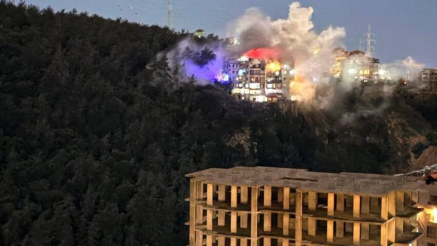 Aaramoun Airstrike (1)
