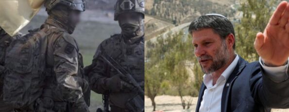 Bezalel Smotrich and Radwan Hezbollah (Collage)