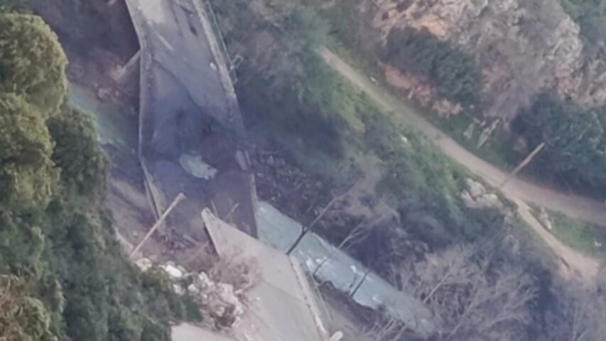 Bridge Hit South Lebanon