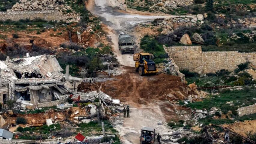 Israeli Soldiers in South Lebanon (AFP)