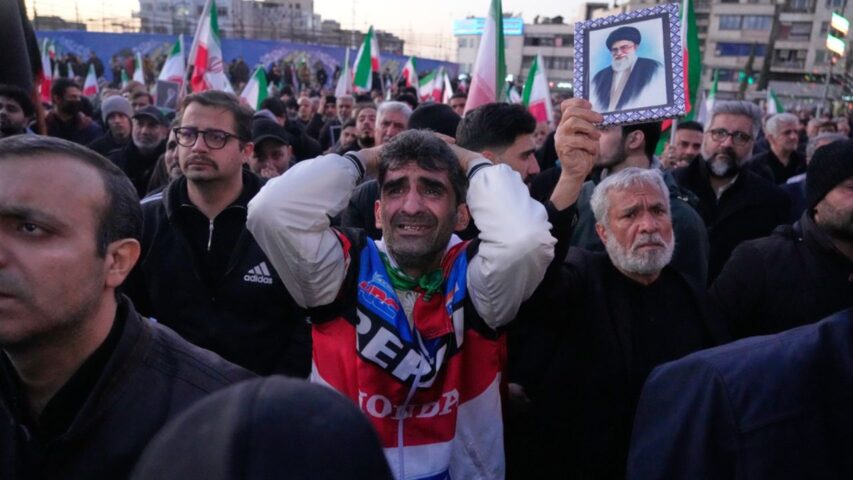 Mourning Ali Khamenei in Iran