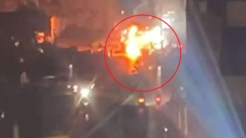 Ouzai Car Airstrike