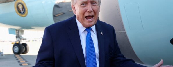 Trump Shouting Press