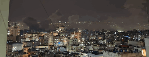 الغارات الاسرائيلية
