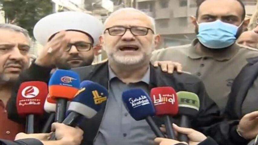 Mahmoud Qmati Dahiyeh Press Conference