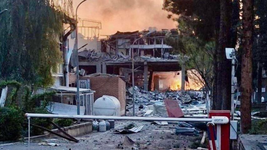 Pasteur Institute of Iran hit by airstrike