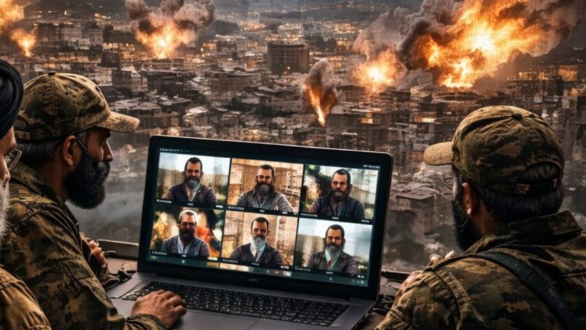 Zoom Alleged meeting Hezbollah