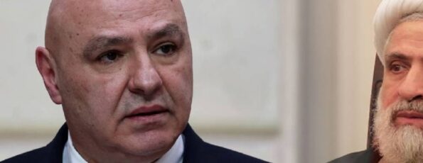 نعيم قاسم وجوزاف عون