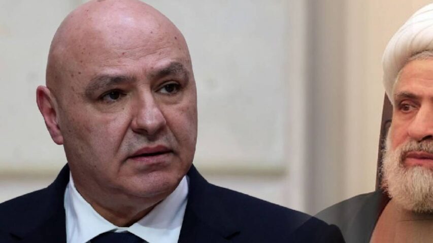 نعيم قاسم وجوزاف عون