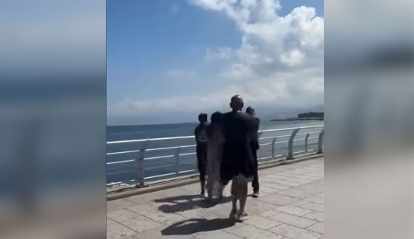 امرأة عارية في الروشة