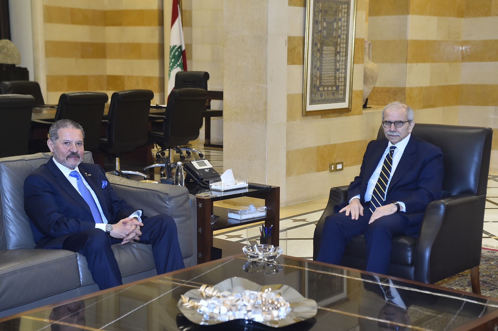 Palestinian Rep Discusses Camp and Disarmament