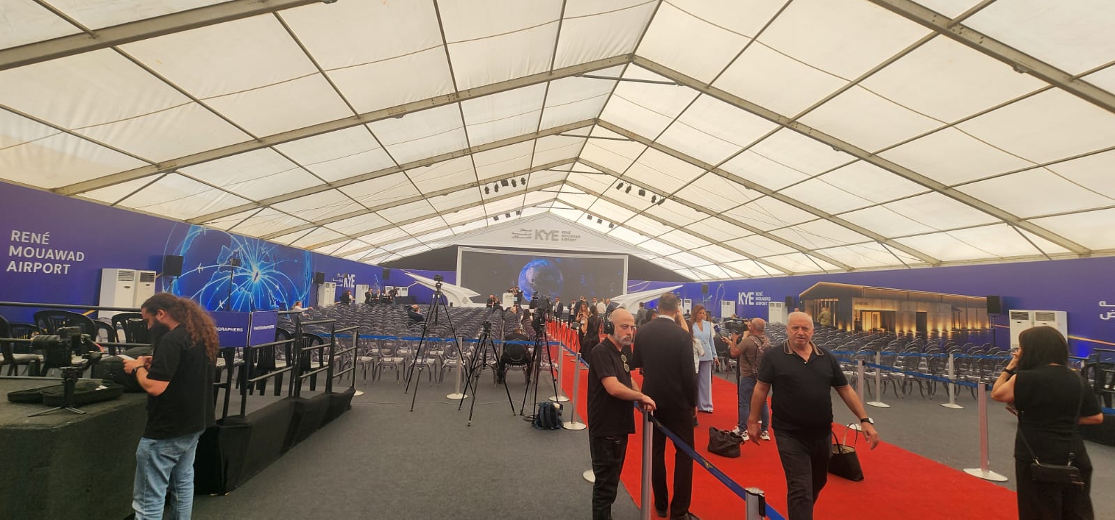 René Mouawad Airport Prep Underway