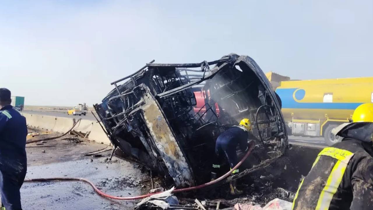 Iraq bus accident leaves 21 dead