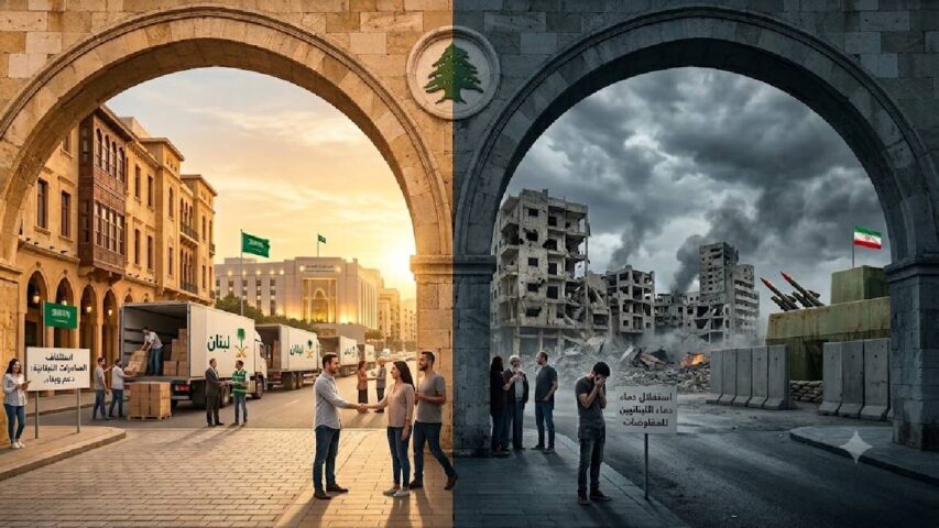 ايران و السعودية ولبنان