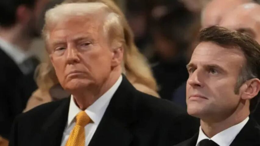 trump macron