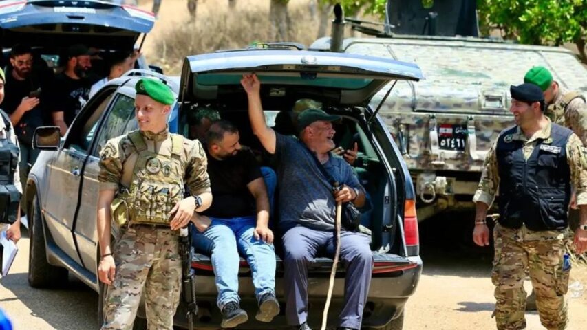 South Lebanon Lebanese Army Zawtar Al Gharbieh Pilot Zone