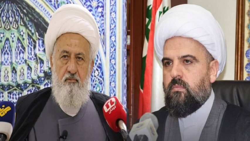 الشيخ علي الخطيب والشيخ احمد قبلان