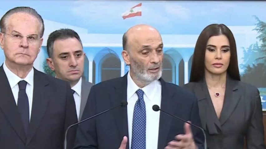 جعجع في بعبدا