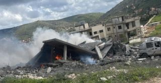 منزل عتيرون مدمر قصف جنوب لبنان