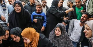 Rafah Relatives of Palestinian victims