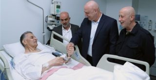 عون والبطرك الراعي في المستشفى