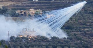 قنابل فسفورية جنوب لبنان